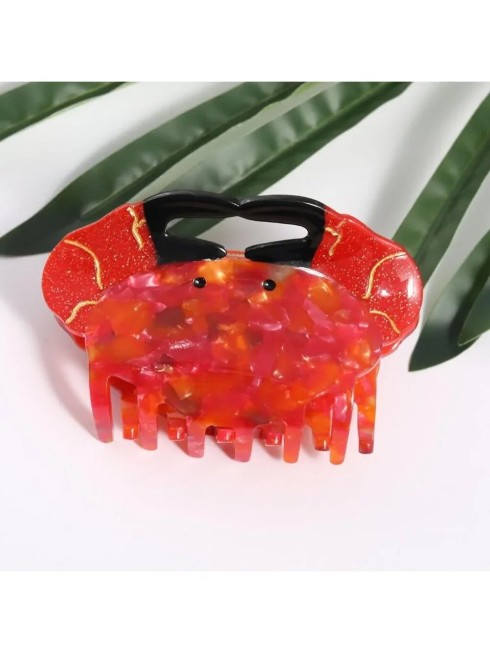 Cute Marine Life Hair Claw Clip - Big Sea Animal Design, Handmade for Women